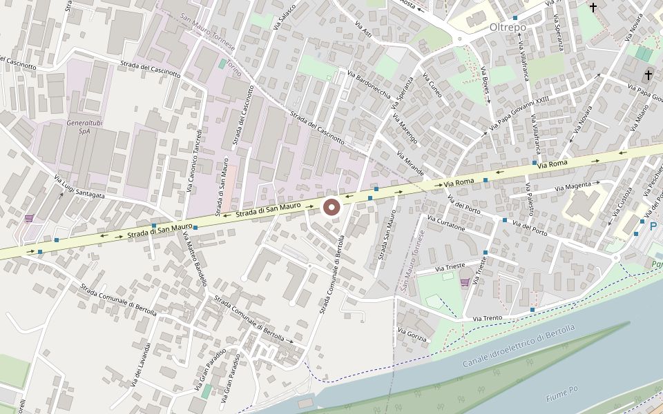 Mappa Strada San Mauro 218